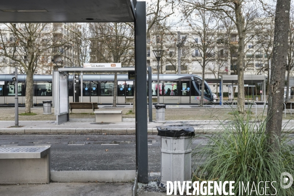 Quartier sensible  Les Aubiers  à Bordeaux