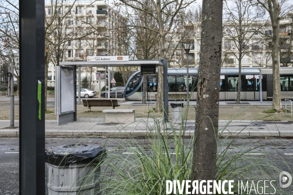 Quartier sensible  Les Aubiers  à Bordeaux