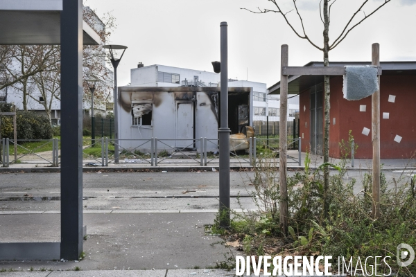 Quartier sensible  Les Aubiers  à Bordeaux