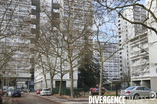 Quartier sensible  Les Aubiers  à Bordeaux