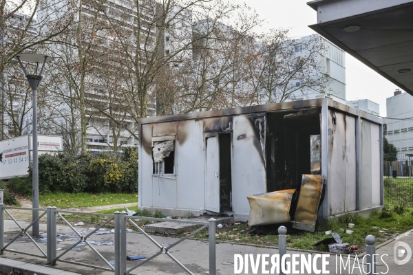 Quartier sensible  Les Aubiers  à Bordeaux