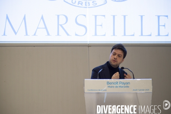 Benoît Payan. Maire de Marseille
