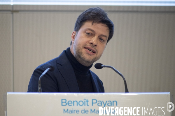 Benoît Payan. Maire de Marseille