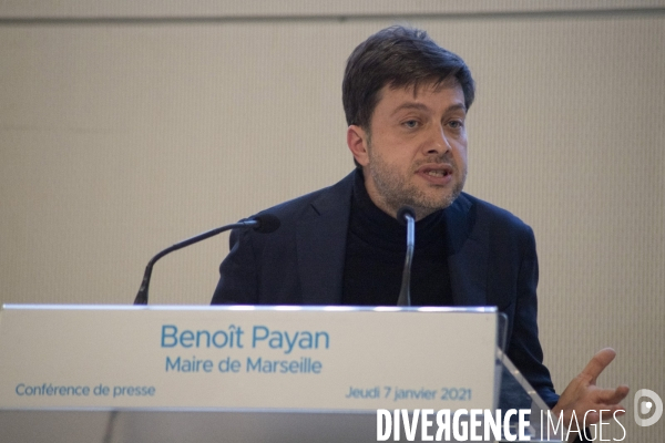 Benoît Payan. Maire de Marseille