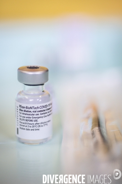 Vaccination Pfizer-BioNTech.