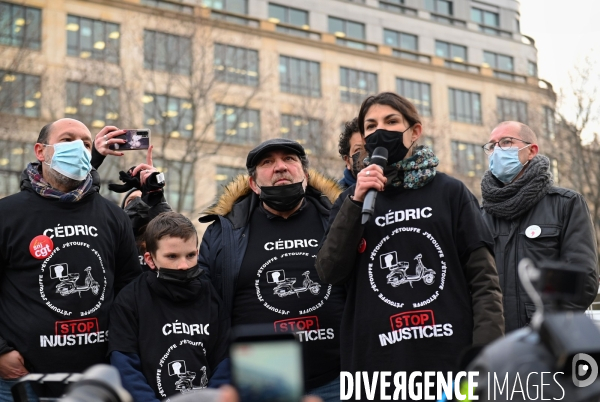 Marche en hommage à Cédric Chouviat