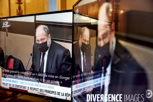 Auditions projet de loi  confortant le respect des principes de la République