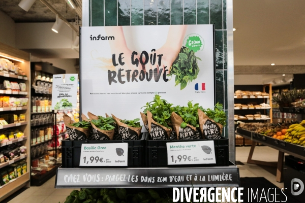 Infarm au monoprix de sevres