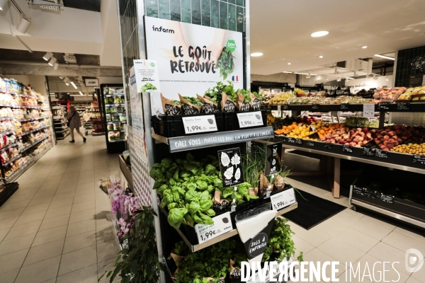 Infarm au monoprix de sevres