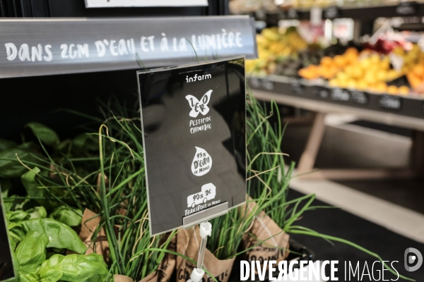Infarm au monoprix de sevres