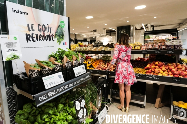 Infarm au monoprix de sevres