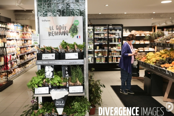 Infarm au monoprix de sevres