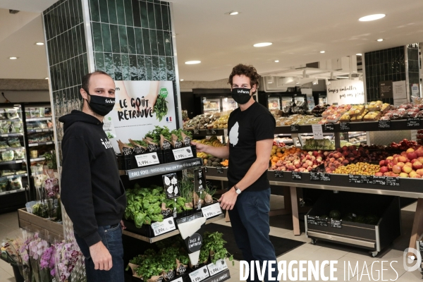 Infarm au monoprix de sevres