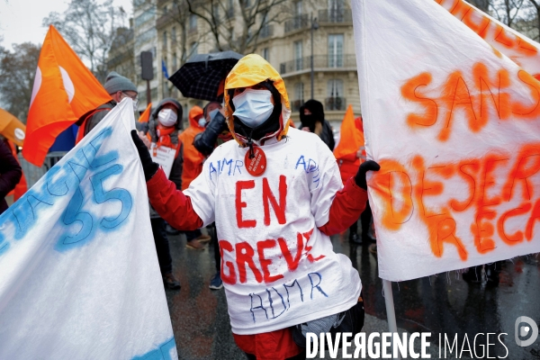 Journée de Grève et de manifestations dans le médico social