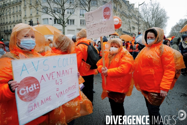 Journée de Grève et de manifestations dans le médico social