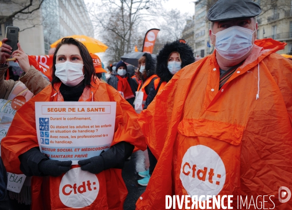 Journée de Grève et de manifestations dans le médico social