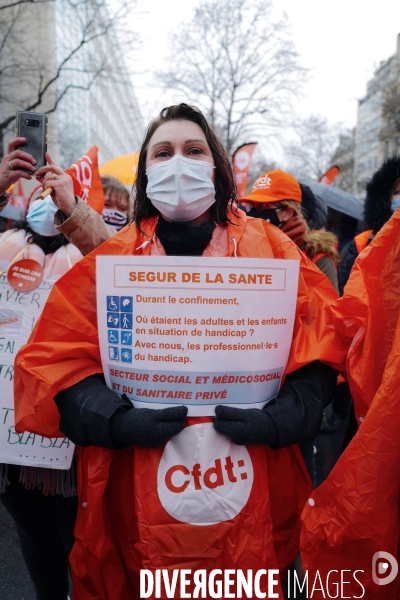 Journée de Grève et de manifestations dans le médico social