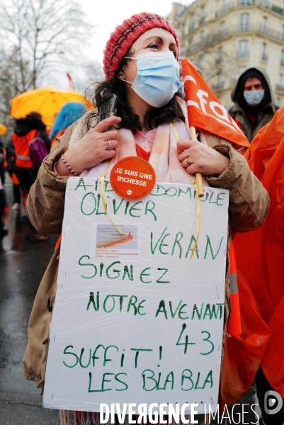 Journée de Grève et de manifestations dans le médico social