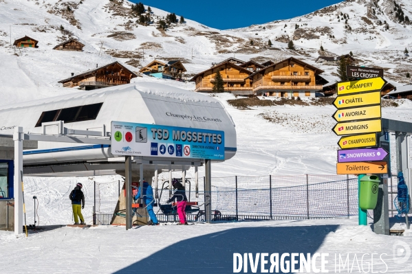 Suisse : station de ski Les Crosets ouverte
