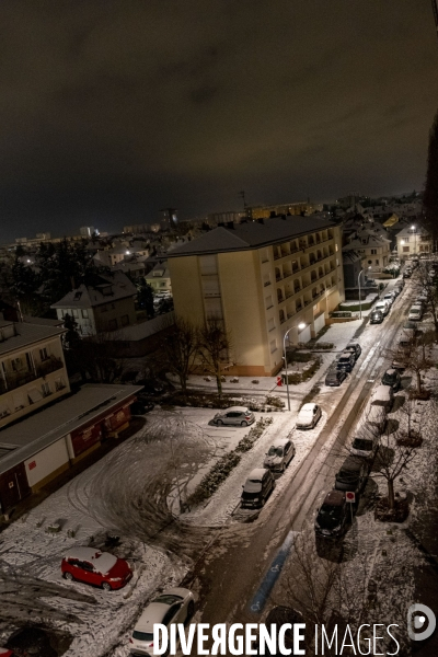 Neige en Alsace