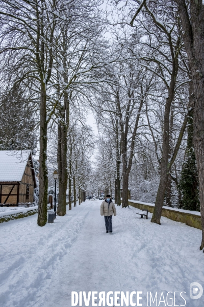 Neige en Alsace