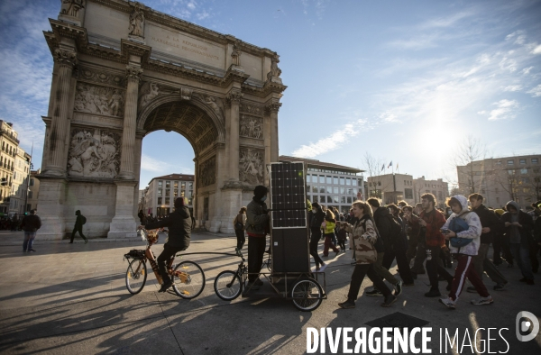 Nouvelle manifestation contre la loi «Sécurité globale» à Marseille