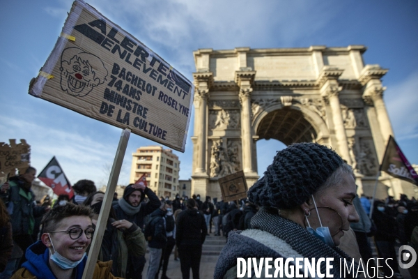 Nouvelle manifestation contre la loi «Sécurité globale» à Marseille