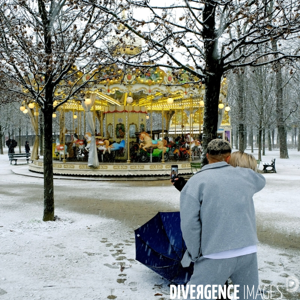 Neige à Paris