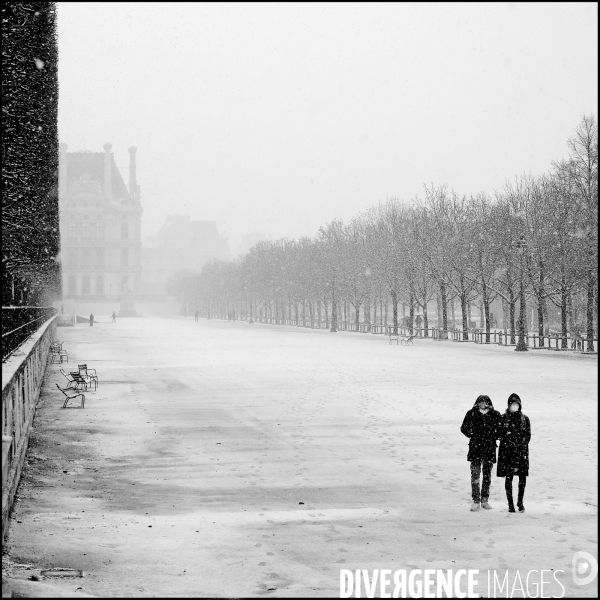 Neige à Paris