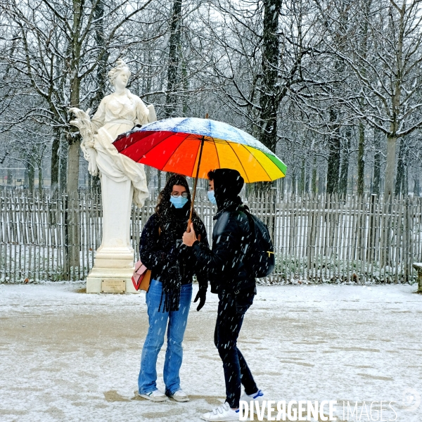 Neige à Paris