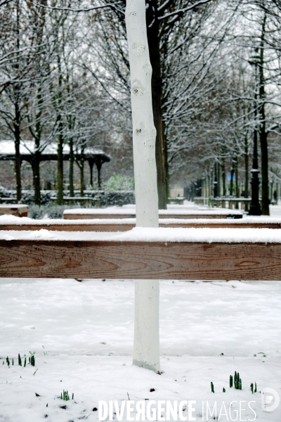 Neige à Paris