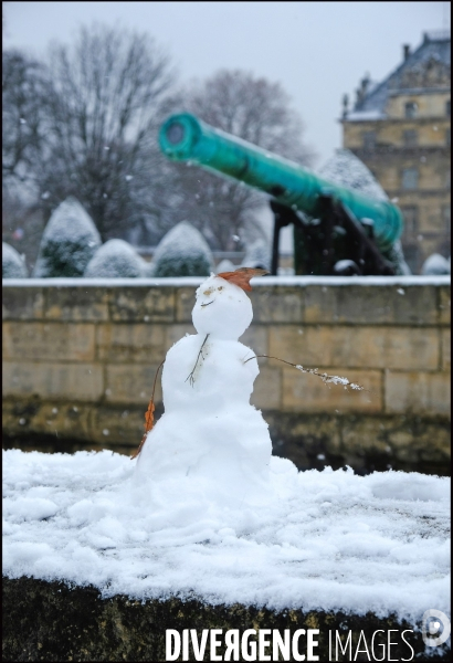 Neige à Paris