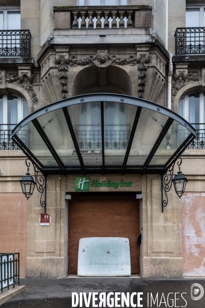 Fermeture des Hotels Parisiens