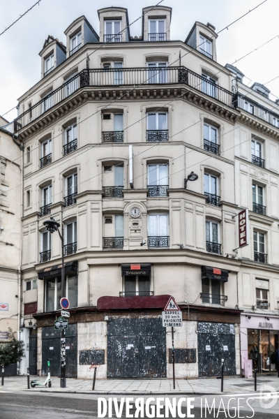 Fermeture des Hotels Parisiens