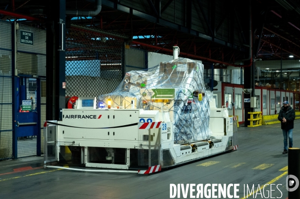 Air France cargo pendant le second confinement.