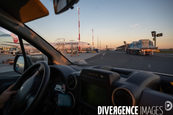 Air France cargo pendant le second confinement.