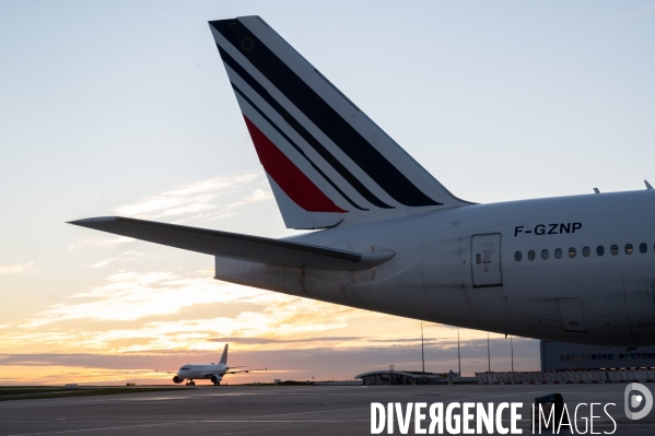 Air France cargo pendant le second confinement.