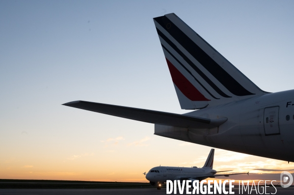 Air France cargo pendant le second confinement.