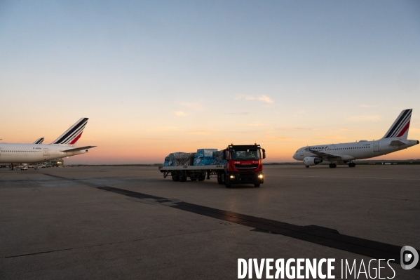 Air France cargo pendant le second confinement.