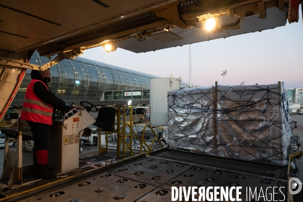 Air France cargo pendant le second confinement.