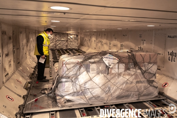 Air France cargo pendant le second confinement.