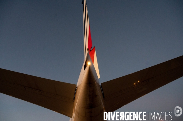 Air France cargo pendant le second confinement.