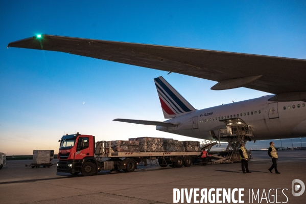 Air France cargo pendant le second confinement.