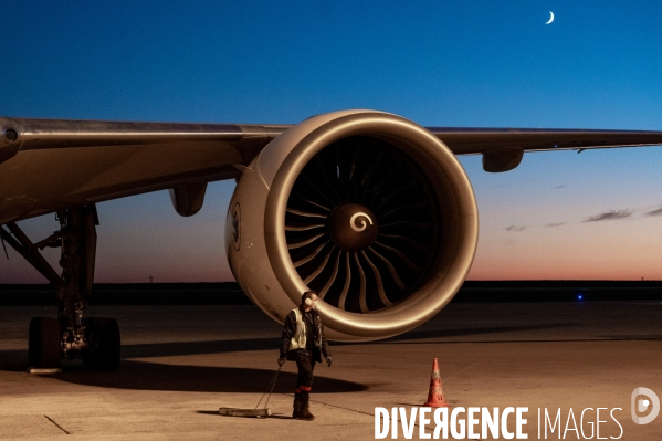 Air France cargo pendant le second confinement.