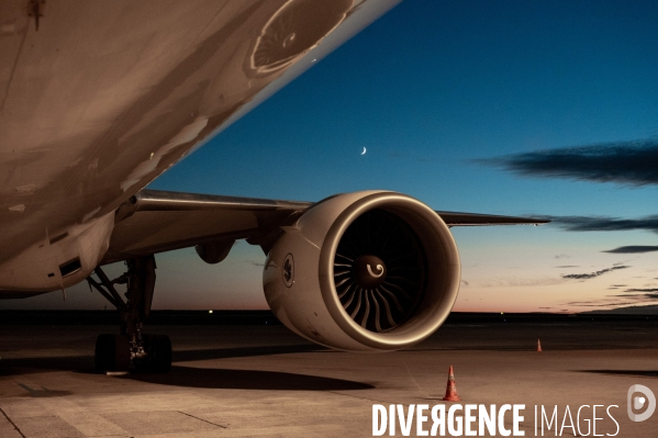 Air France cargo pendant le second confinement.