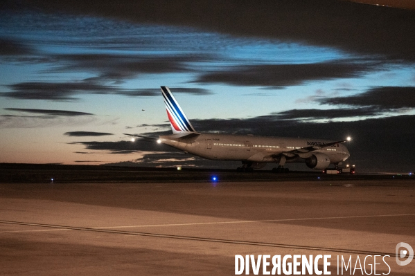 Air France cargo pendant le second confinement.