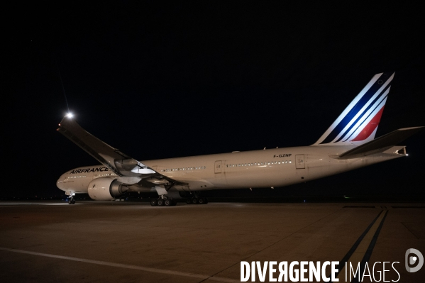 Air France cargo pendant le second confinement.