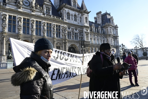 Enfants : Gilets jaunes. Contre la pédocriminalité, placements abusifs. Yellow vests. Against child criminality, abusive placements.