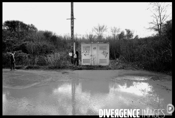 Rassemblement contre la future gare du triangle de Gonesse