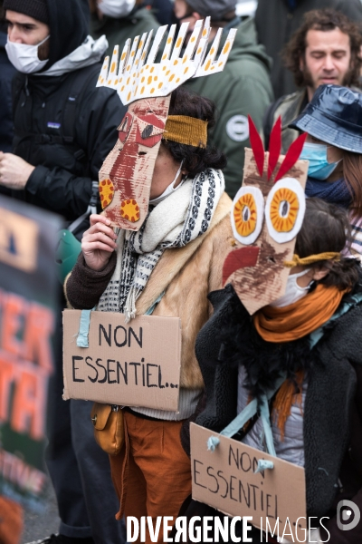 Manifestation du monde de la culture à Nantes